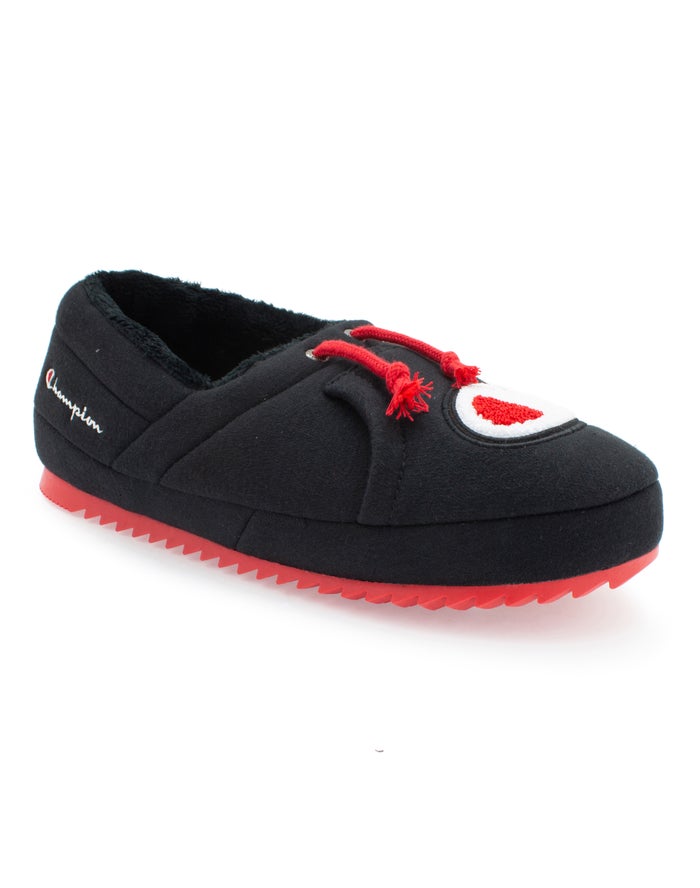 Champion Slippers Heren - Zwart/Rood - University ( 289371-YGL )